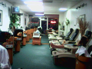 Nails by Monalisa salon interior — relaxing spa atmosphere